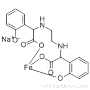 Ferrate(1-), [[a,a'-[1,2-ethanediyldi(imino-kN)]bis[2-(hydroxy-kO)benzeneacetato-kO]](4-)]-, sodium (1:1) CAS 16455-61-1